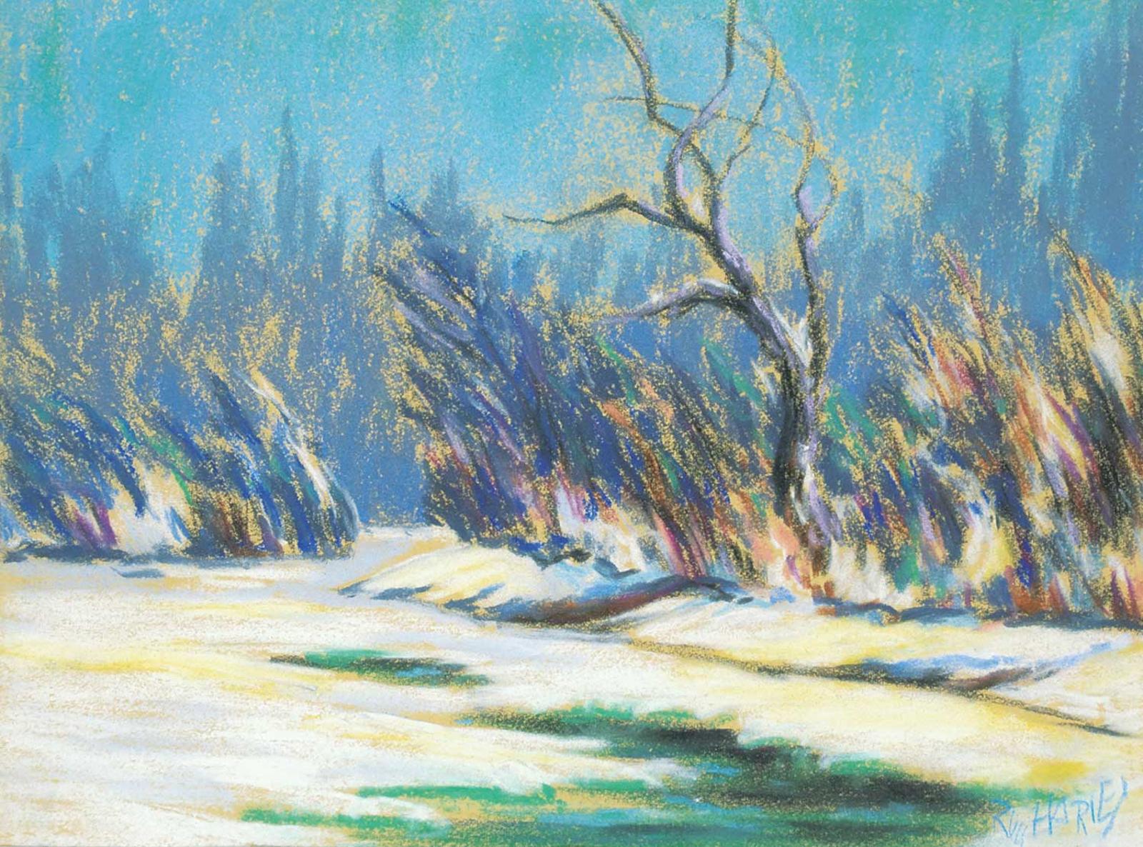 Reginald Llewellyn Harvey (1888-1963) - Untitled - Winter Stream