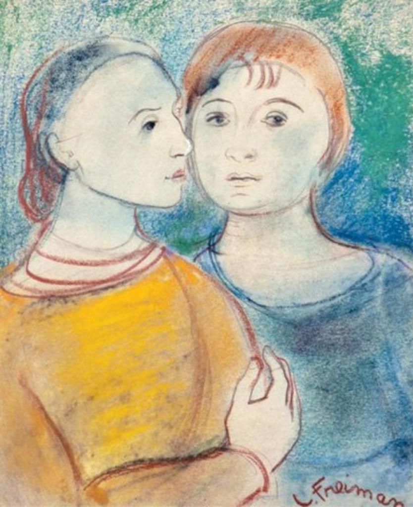 Lillian Freiman (1908-1986) - Two Woman