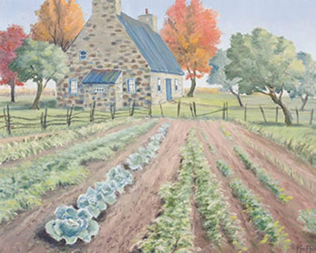 Gordon Edward Pfeiffer (1899-1983) - Vegetable Garden, Autumn
