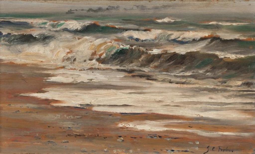 John Colin Forbes (1846-1925) - Beach at Ward's Island, Toronto