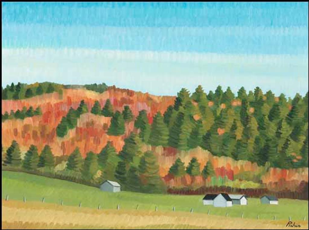 Claude Picher (1927-1998) - Rougeoiment d'automne