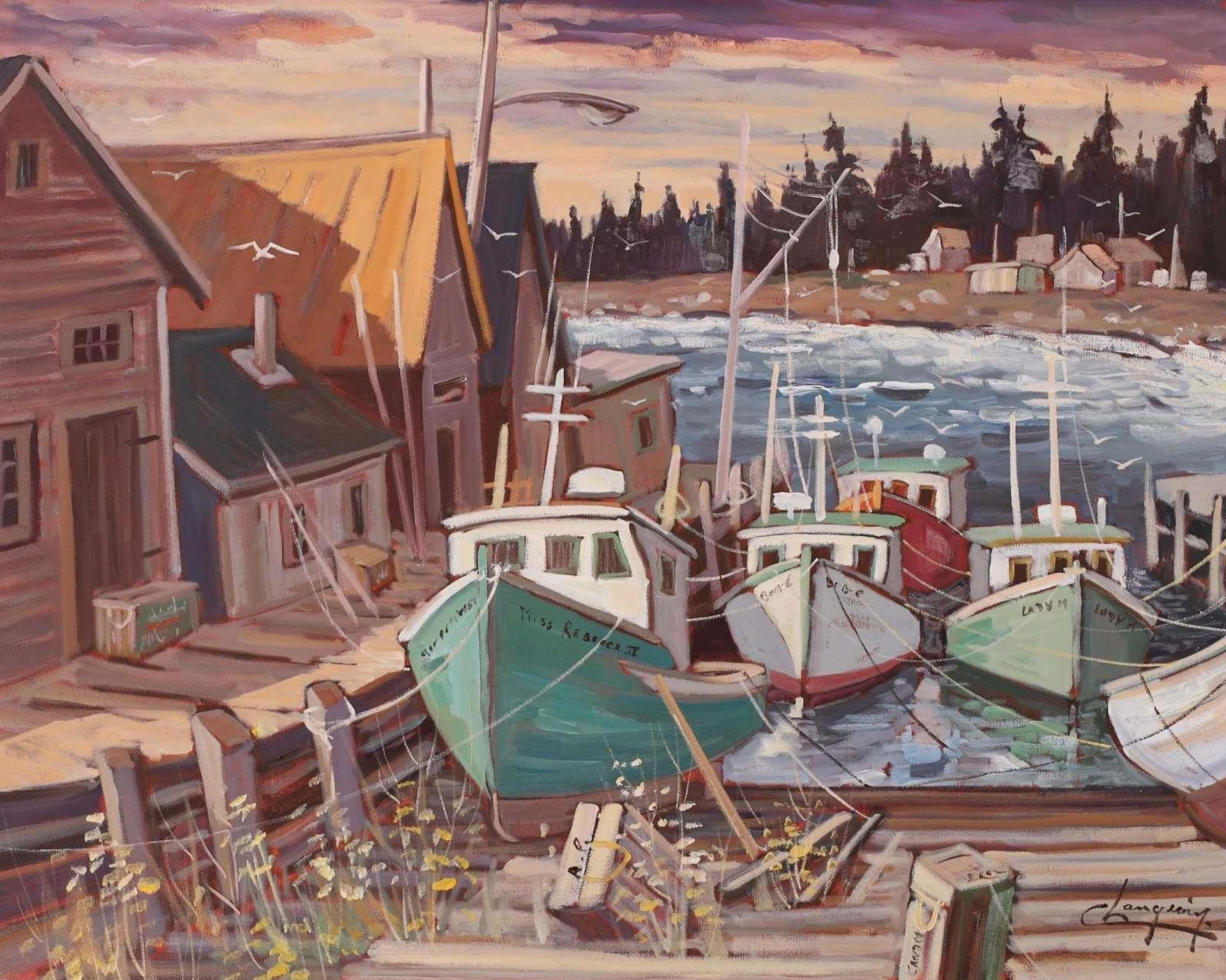 Claude Langevin (1942) - Hunts Point (N. Écosse)