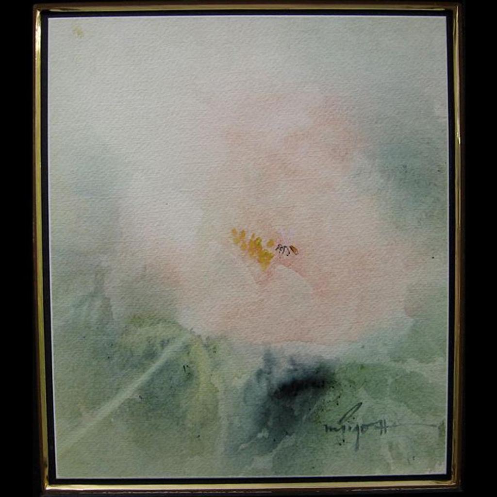 Marjorie Pigott (1904-1990) - Flower And Bee