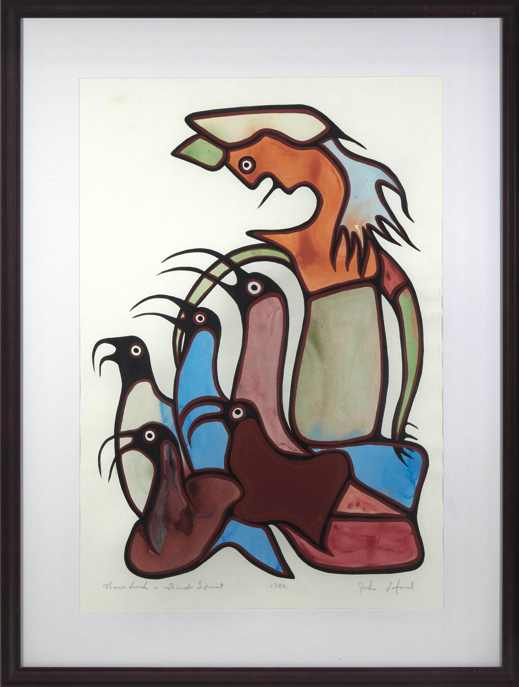 John Eric Laford (1954) - Nana Bush - Bird Spirit