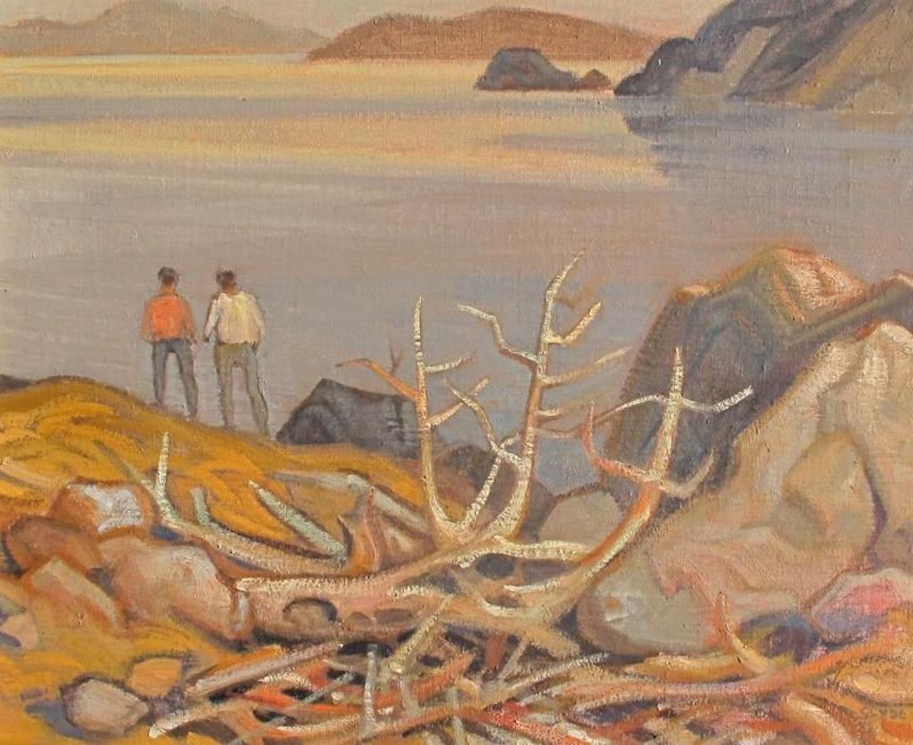 Henry George Glyde (1906-1998) - On A Pender Cliff, B.C
