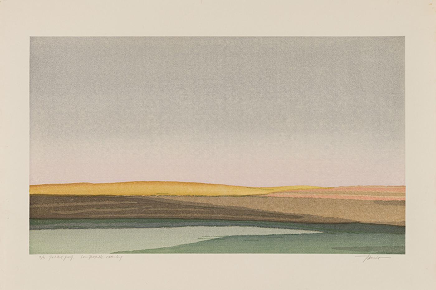 Takao Tanabe (1926) - Low Foothills Evening