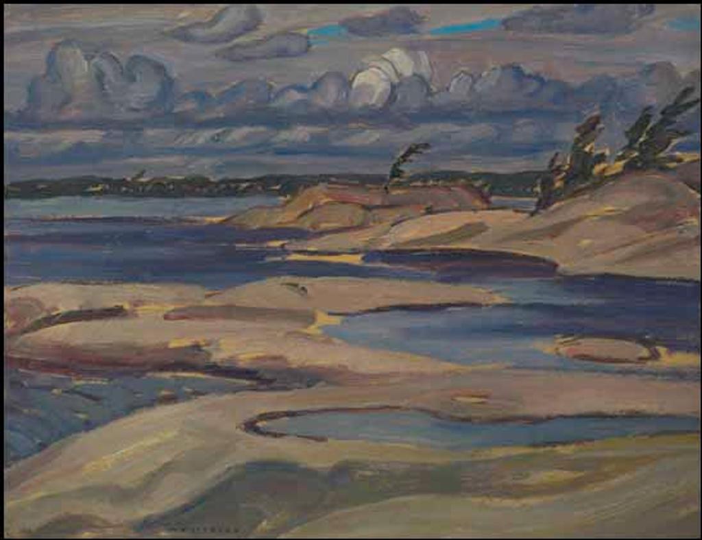 Alexander Young (A. Y.) Jackson (1882-1974) - Rock and Shoals, Georgian Bay
