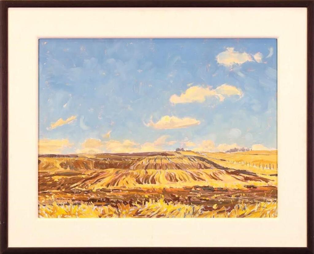 Guenter Heim (1935-2014) - Prairie Blue, Alta