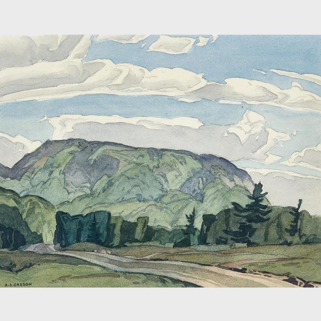 Alfred Joseph (A.J.) Casson (1898-1992) - Mcgarry Flats #1 Near Bancroft, C. 1955