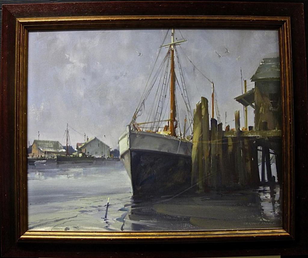 Vernon Mould (1928) - Gloucester Harbour, Massachusettes, 1979