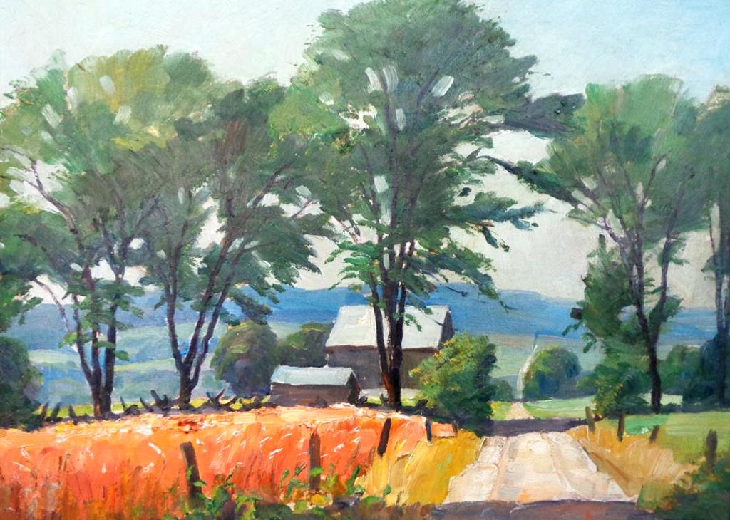 Thomas Keith (Tom) Roberts (1909-1998) - Farm landscape