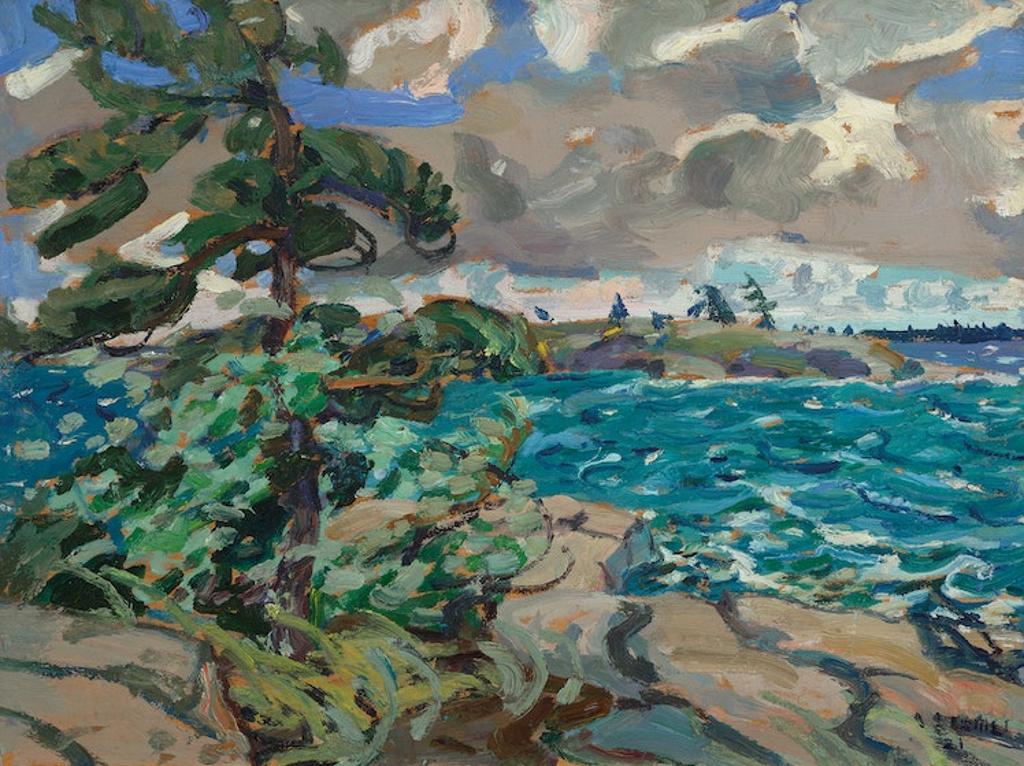 Arthur Lismer (1885-1969) - A September Gale, Georgian Bay, 1921
