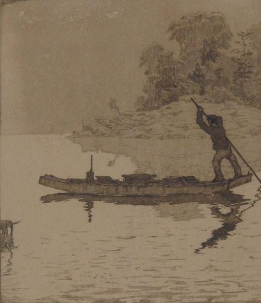 Nicholas Hornyansky (1896-1965) - The Stone Hooker, Credit River