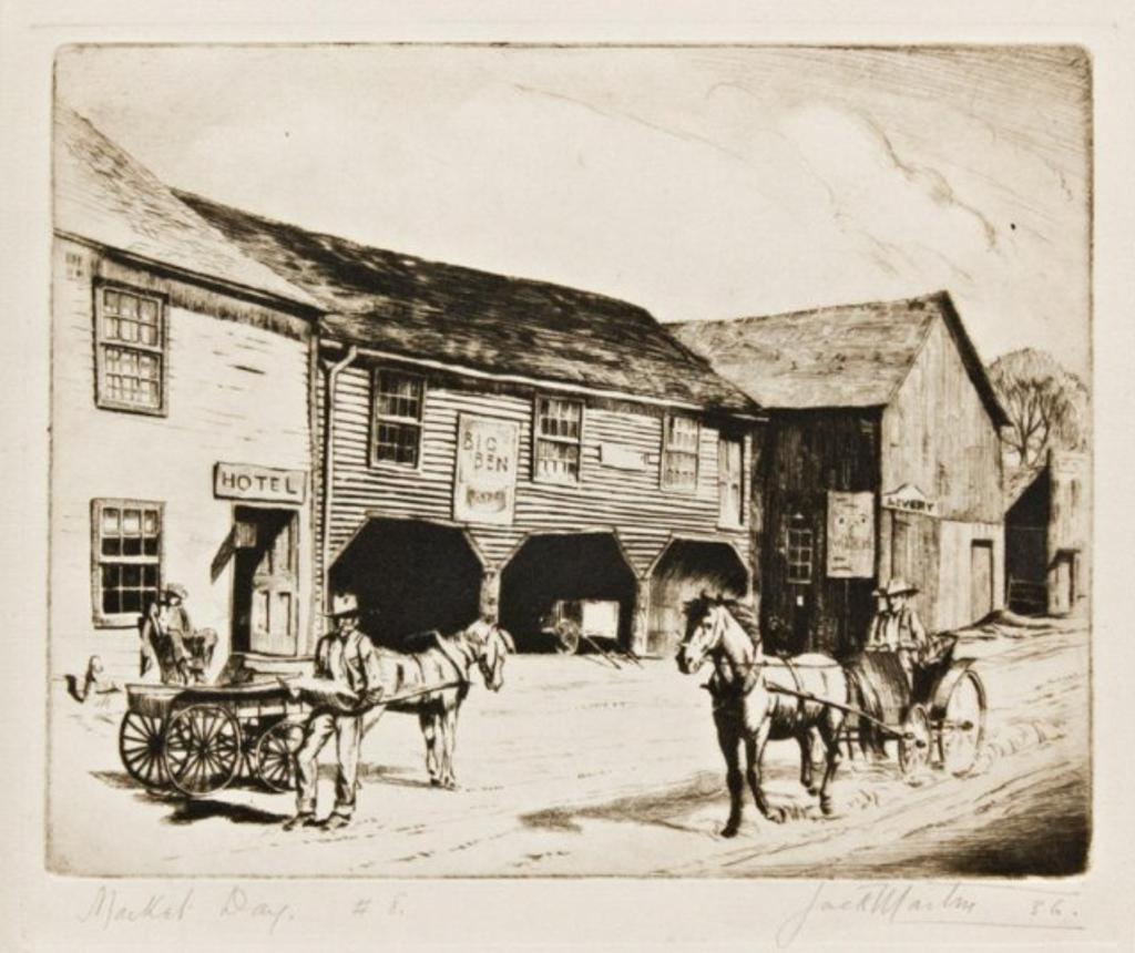 Jack Martin (1904-1965) - Market Day #8