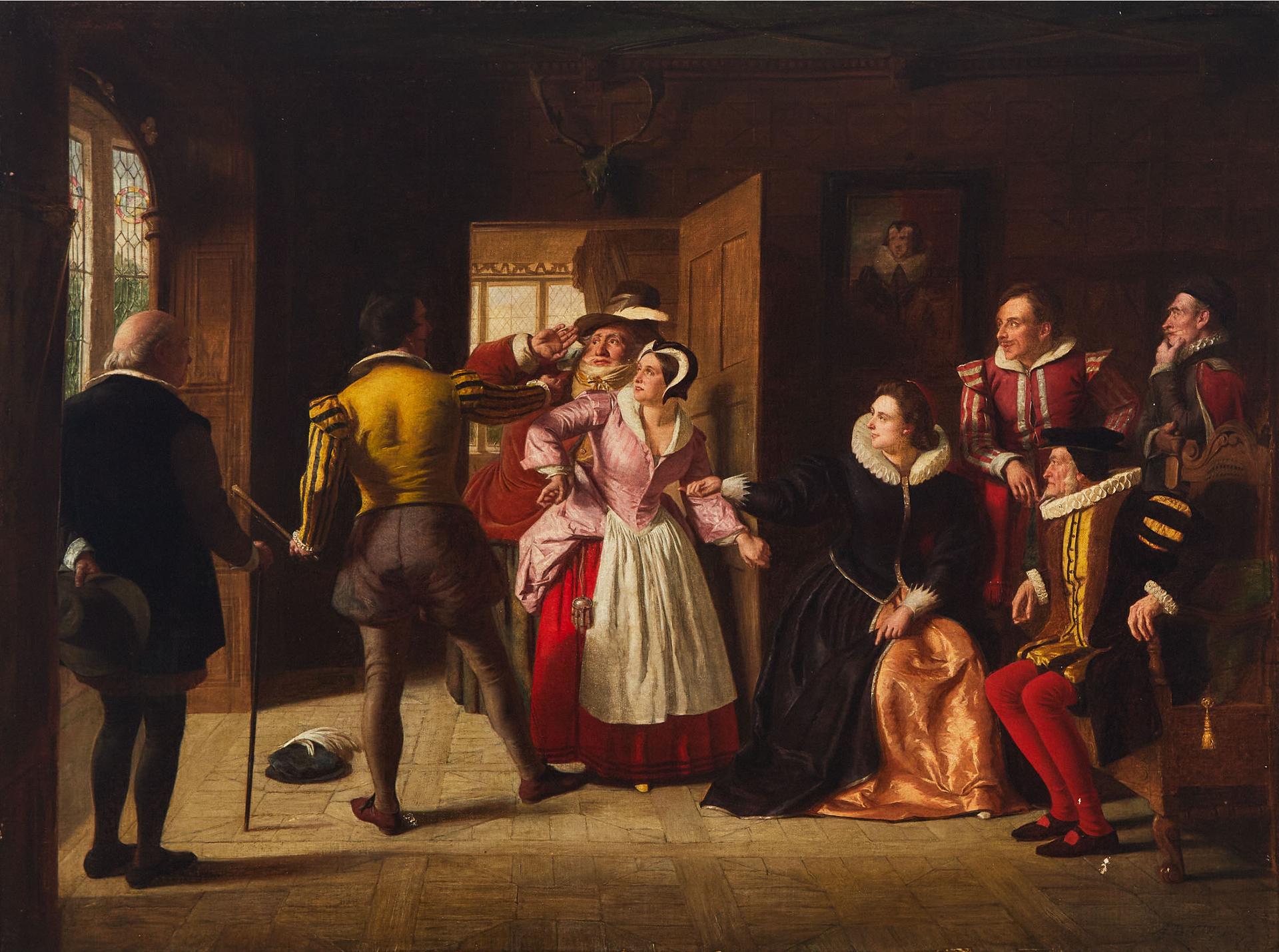 Alfred Barron Clay - Scene From The Life Of Mary, Queen Of Scots