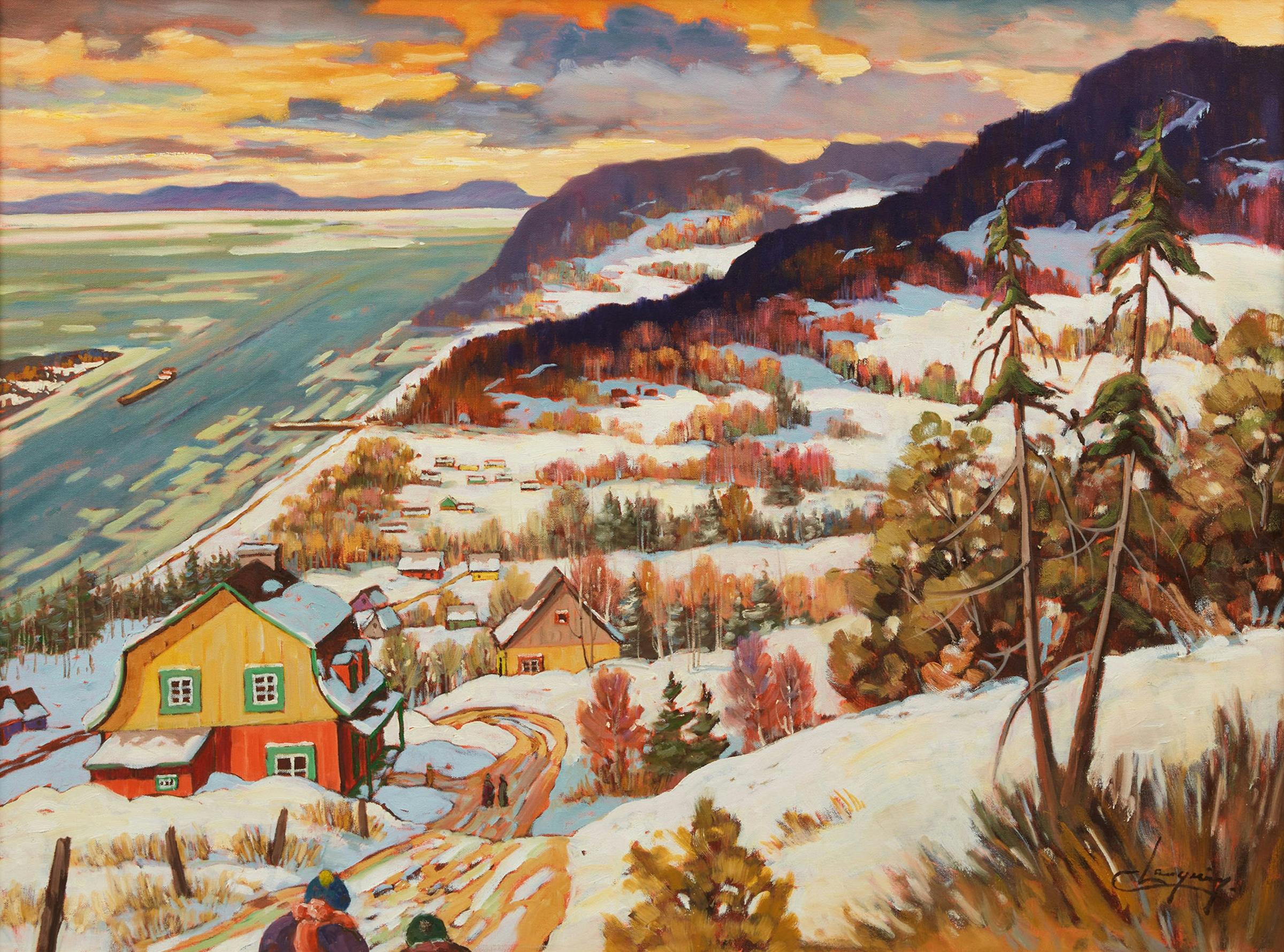 Claude Langevin (1942-2024) - Le Long du fleuve