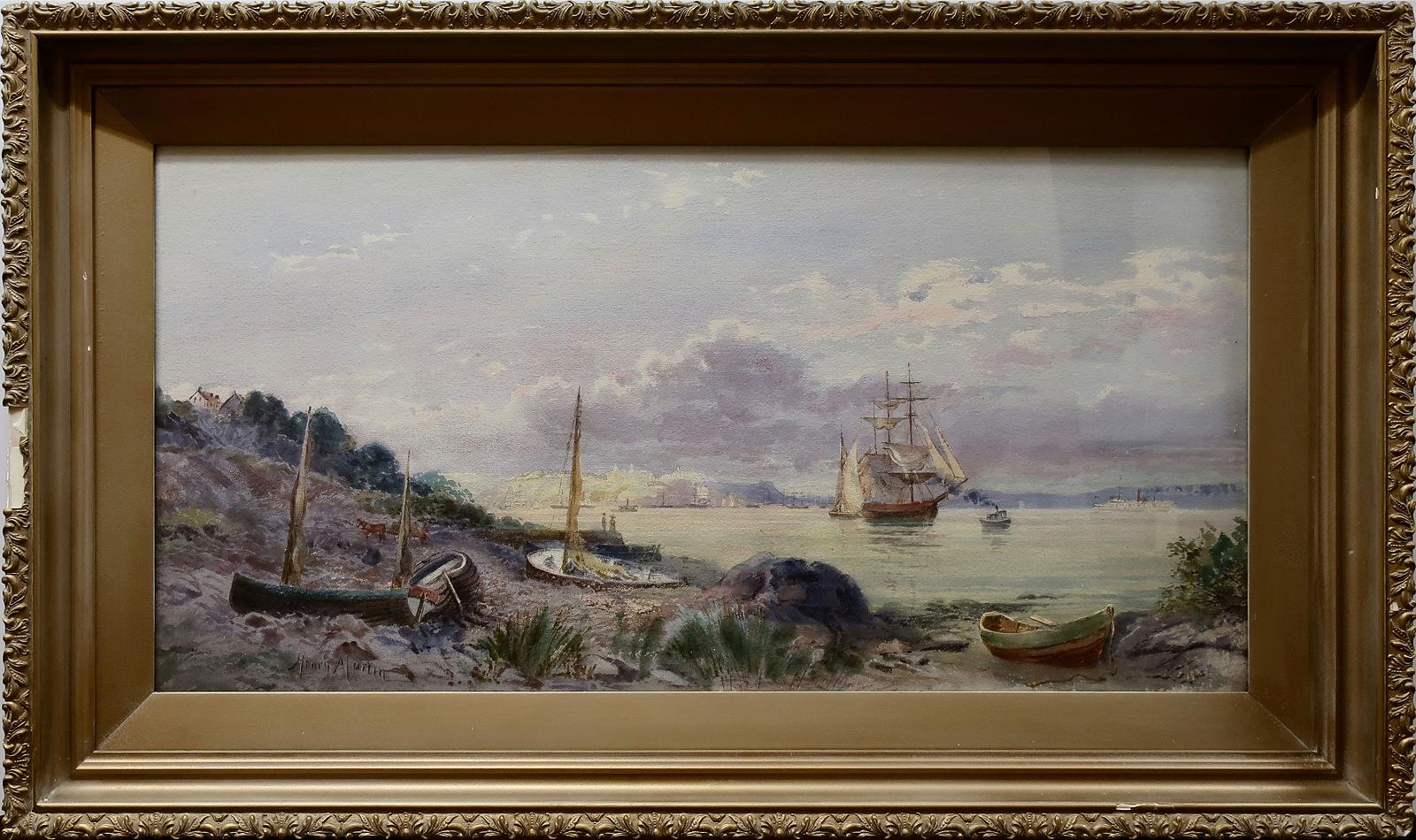 Henry Byam Martin (1837-1902) - Extensive Coastal View