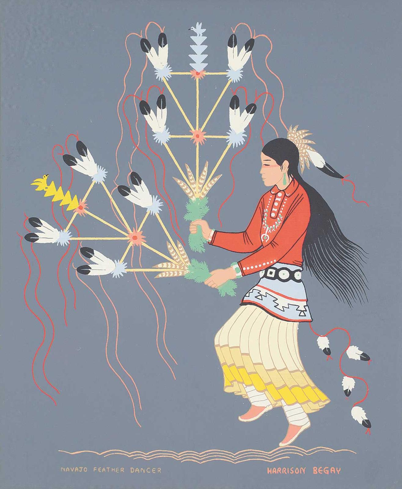Harrison Begay - Navajo Feather Dancer [Female]