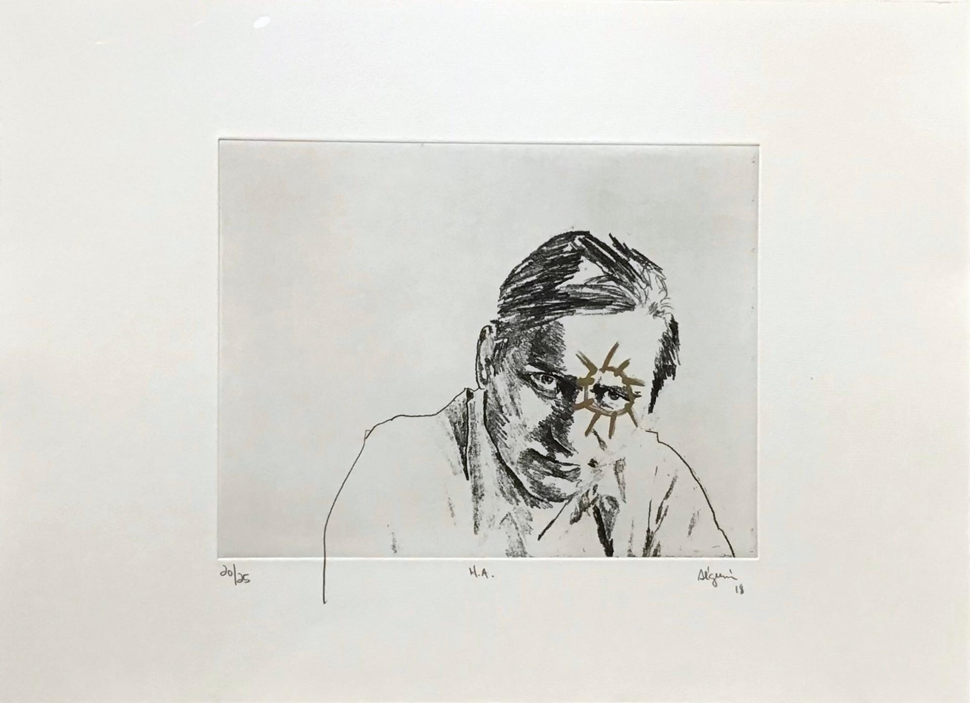 Marc Séguin (1970) - H. A. (Hubert Aquin / Suite Ottawa nº 19), 2018