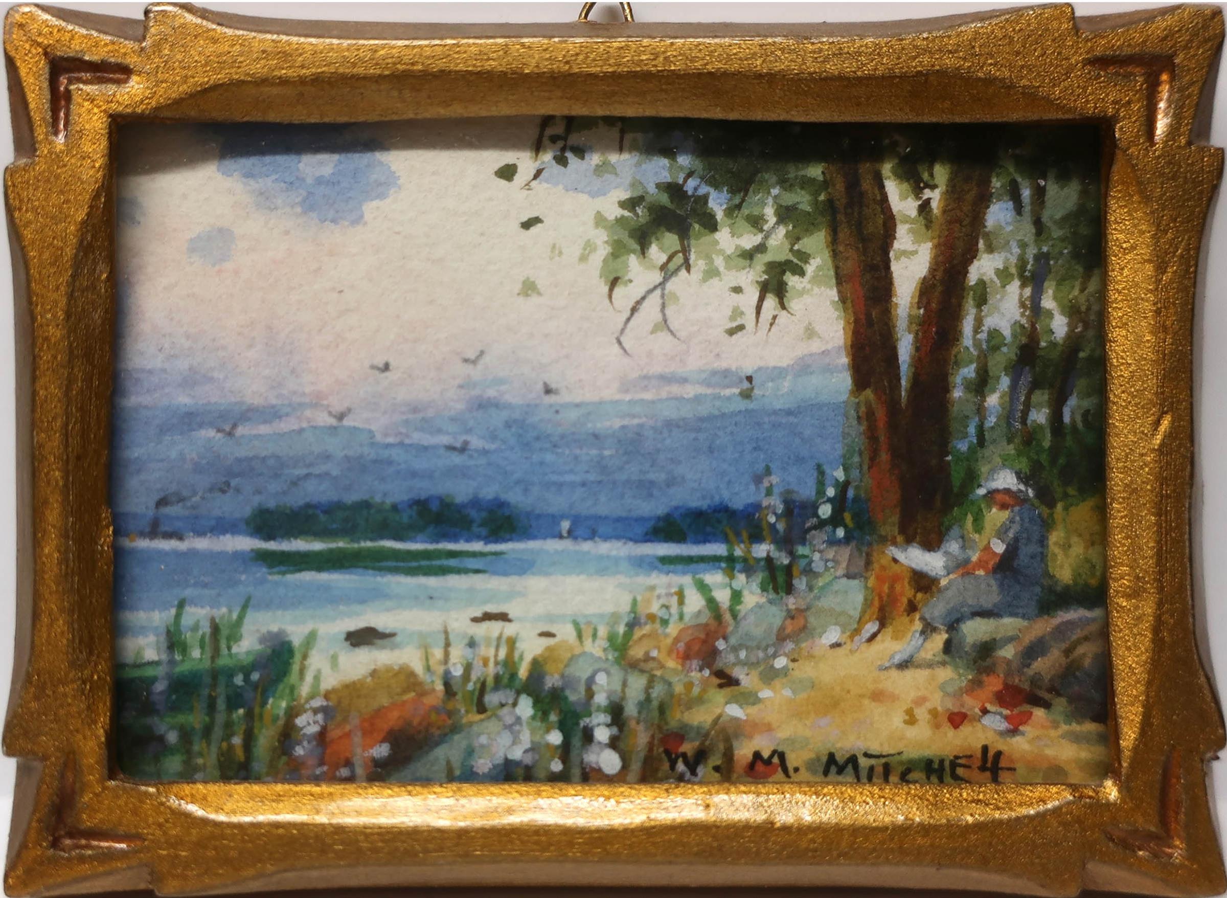 Willard Morse Mitchell (1879-1955) - On The Shores Of Lake St. Louis, P.Q. - Canada, Near Montreal