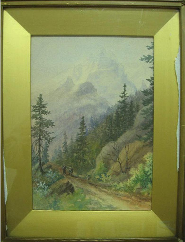 Thomas Harrison (T.H.) Wilkinson (1847-1929) - Mountaineers On Path