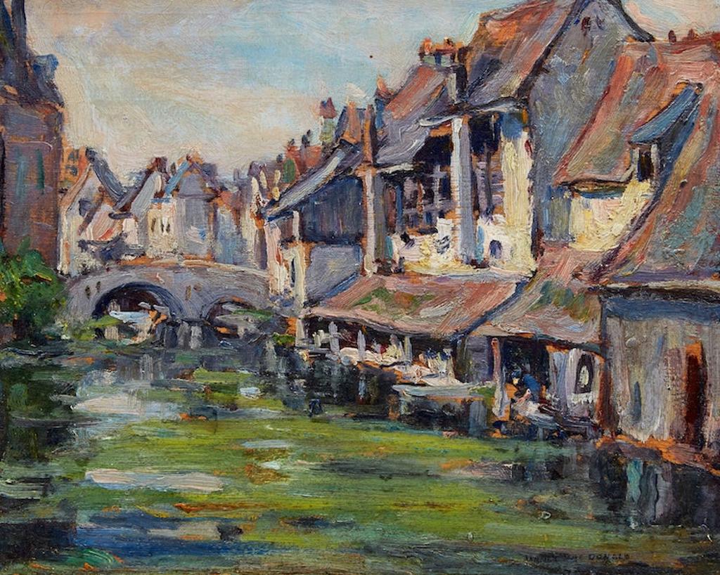 Manly Edward MacDonald (1889-1971) - Le Pont de Minimes, Chartres