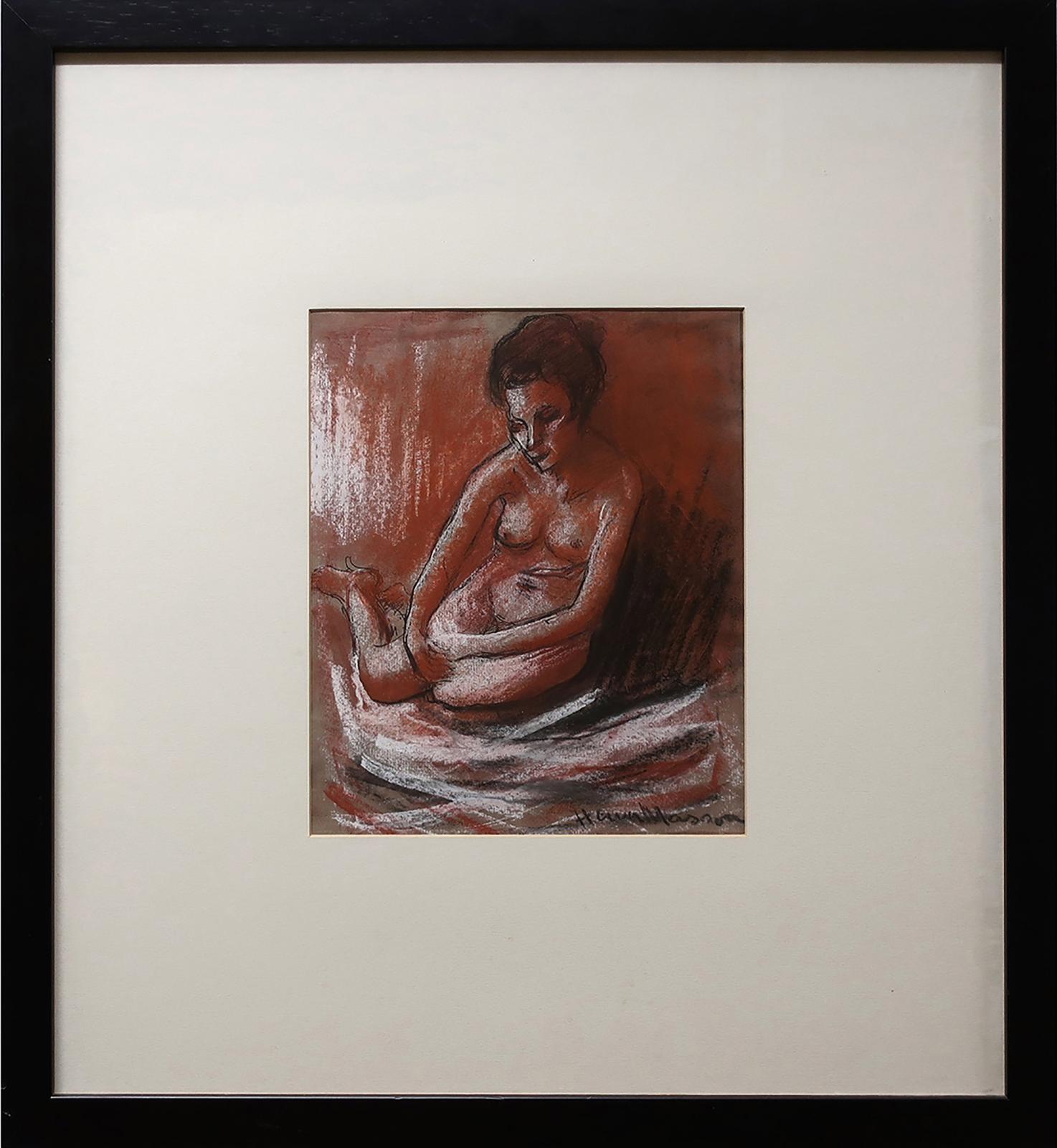 Henri Leopold Masson (1907-1996) - Untitled (Seated Nude)
