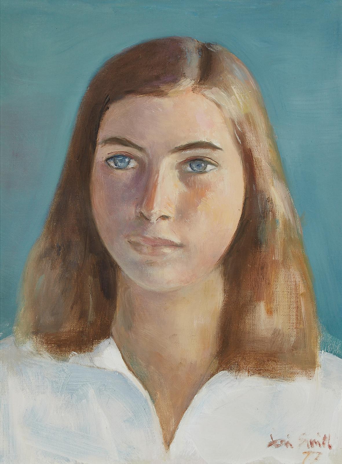Marjorie (1907-2005) - Portrait Of A Girl, 1977