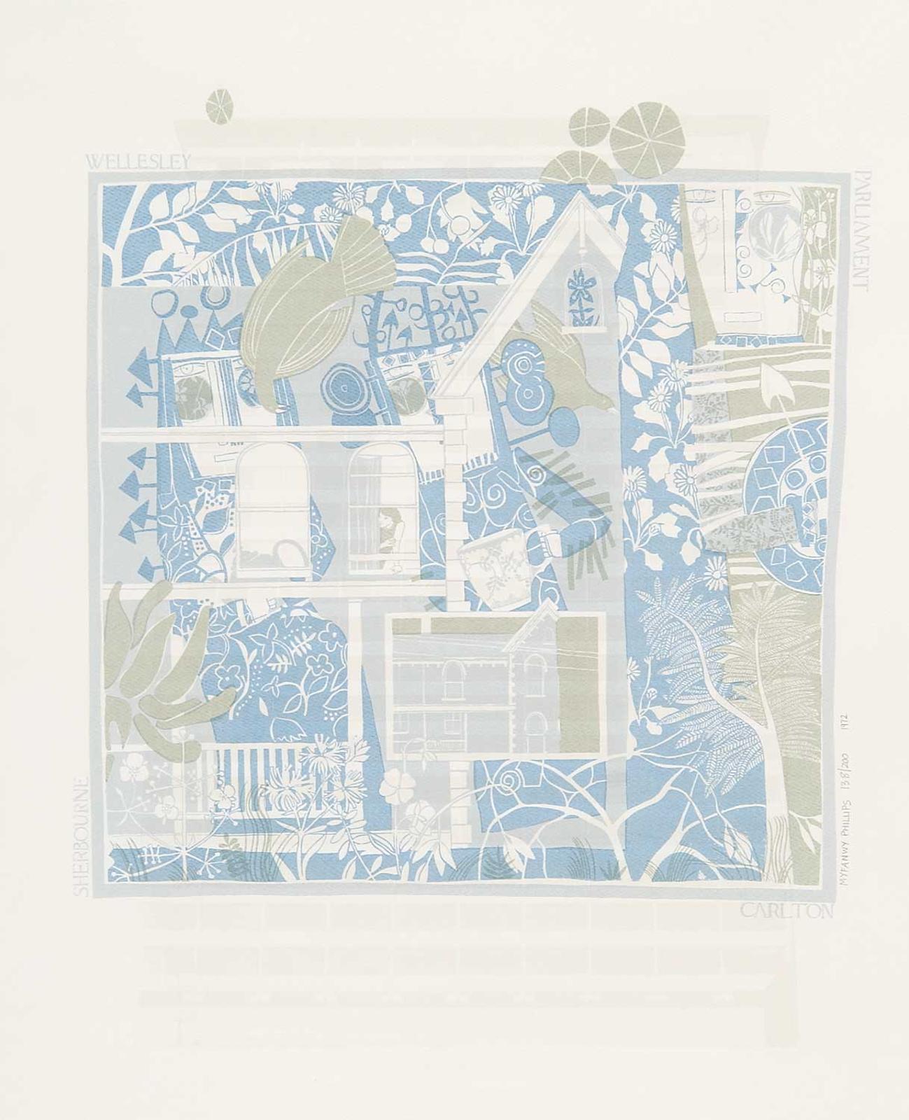 Myfanwy Phillips - Untitled - Wellesley, Parliament, Calton, Sherbourne  #138/200