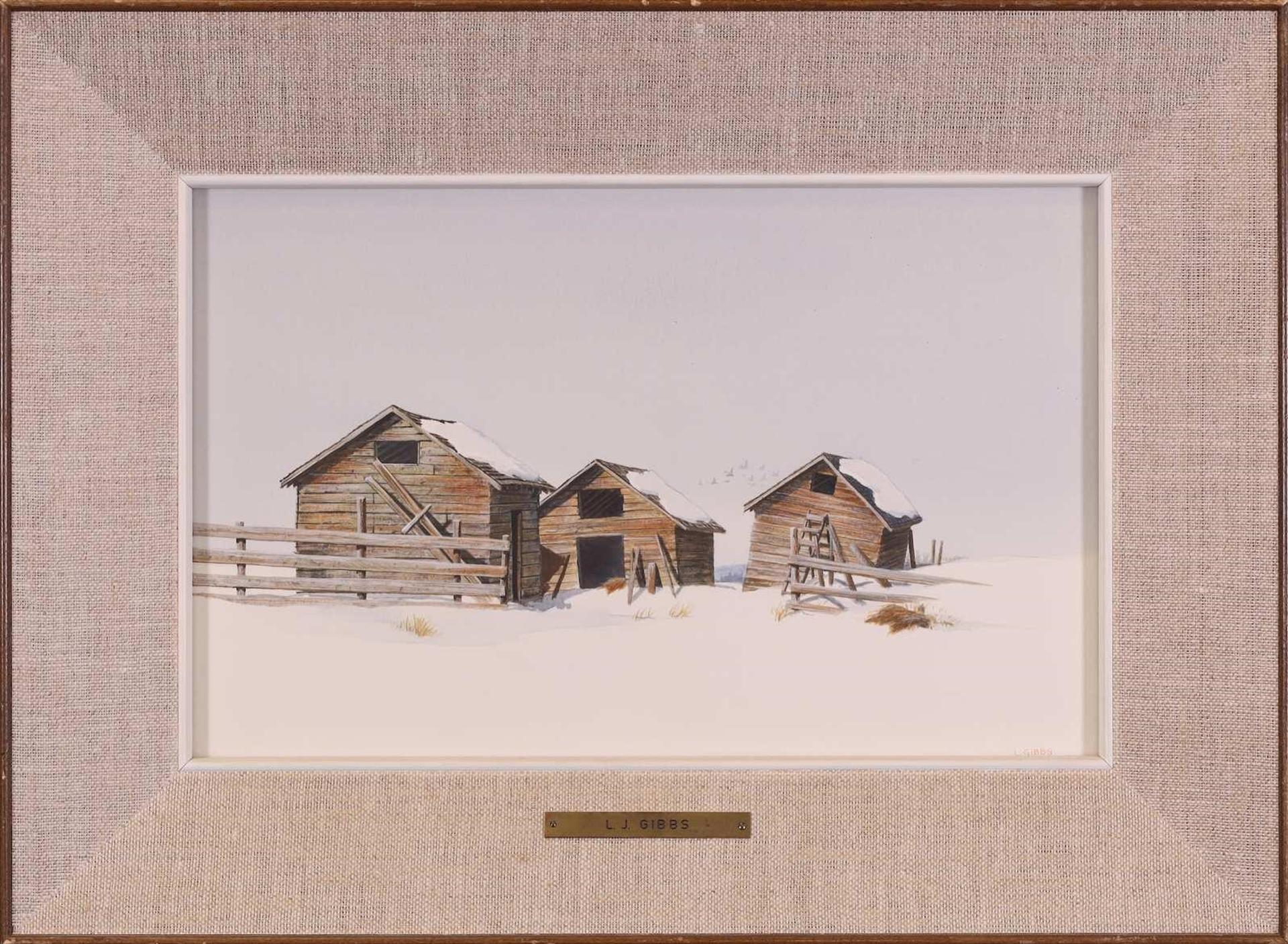 Leonard (Len) James Gibbs (1929-2010) - Feed Sheds