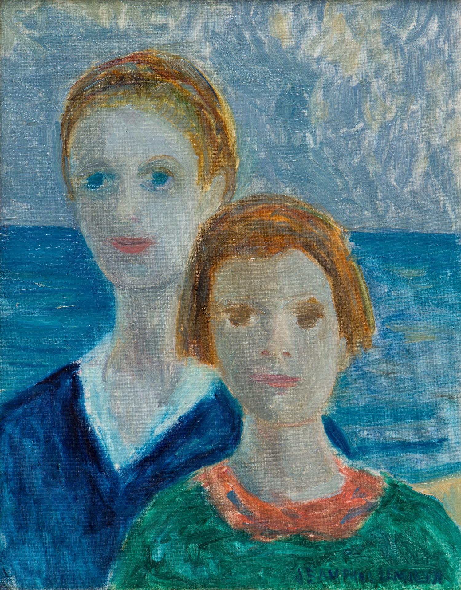 Jean Paul Lemieux (1904-1990) - Madeleine et Anne