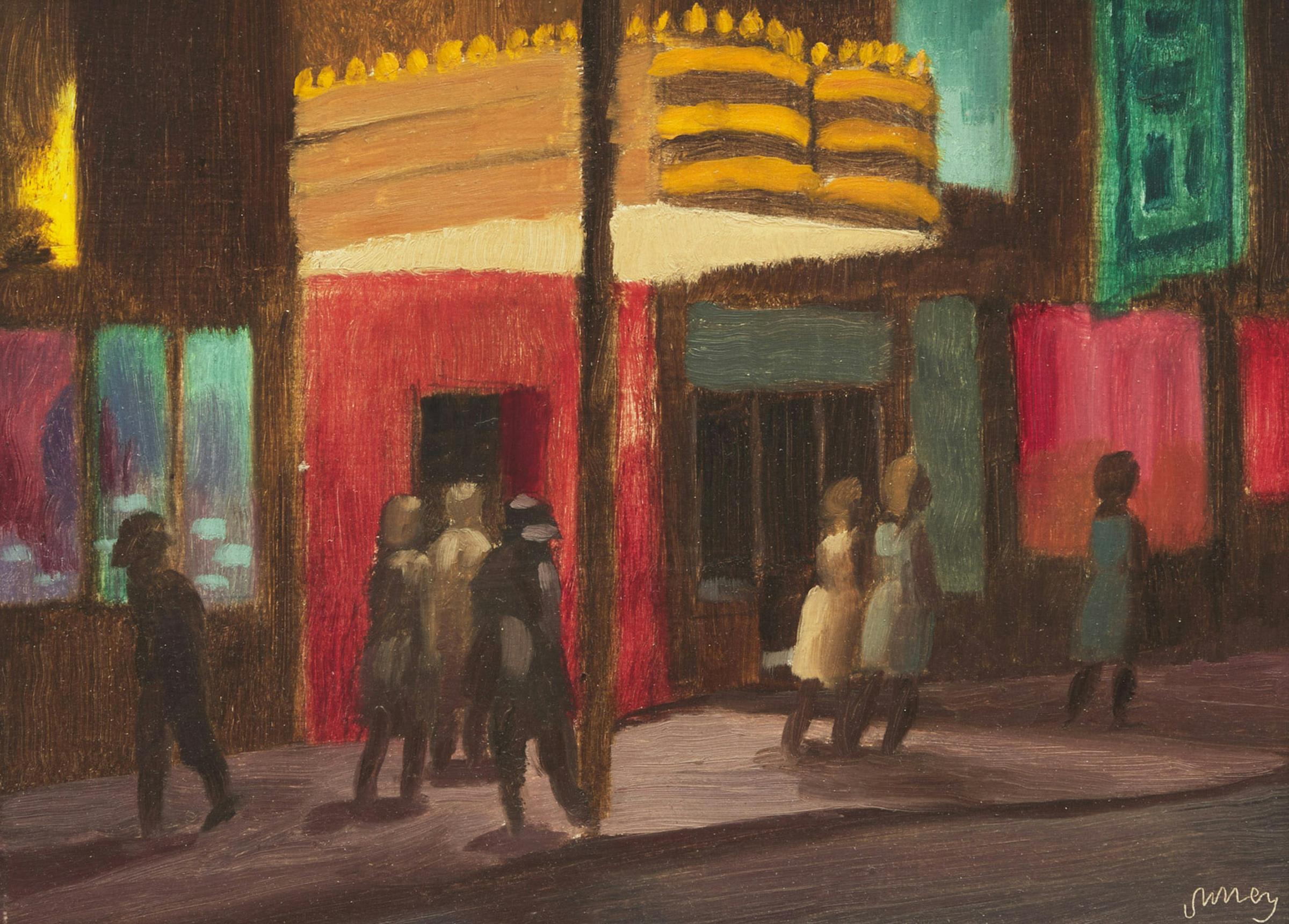 Philip Henry Howard Surrey (1910-1990) - City Street