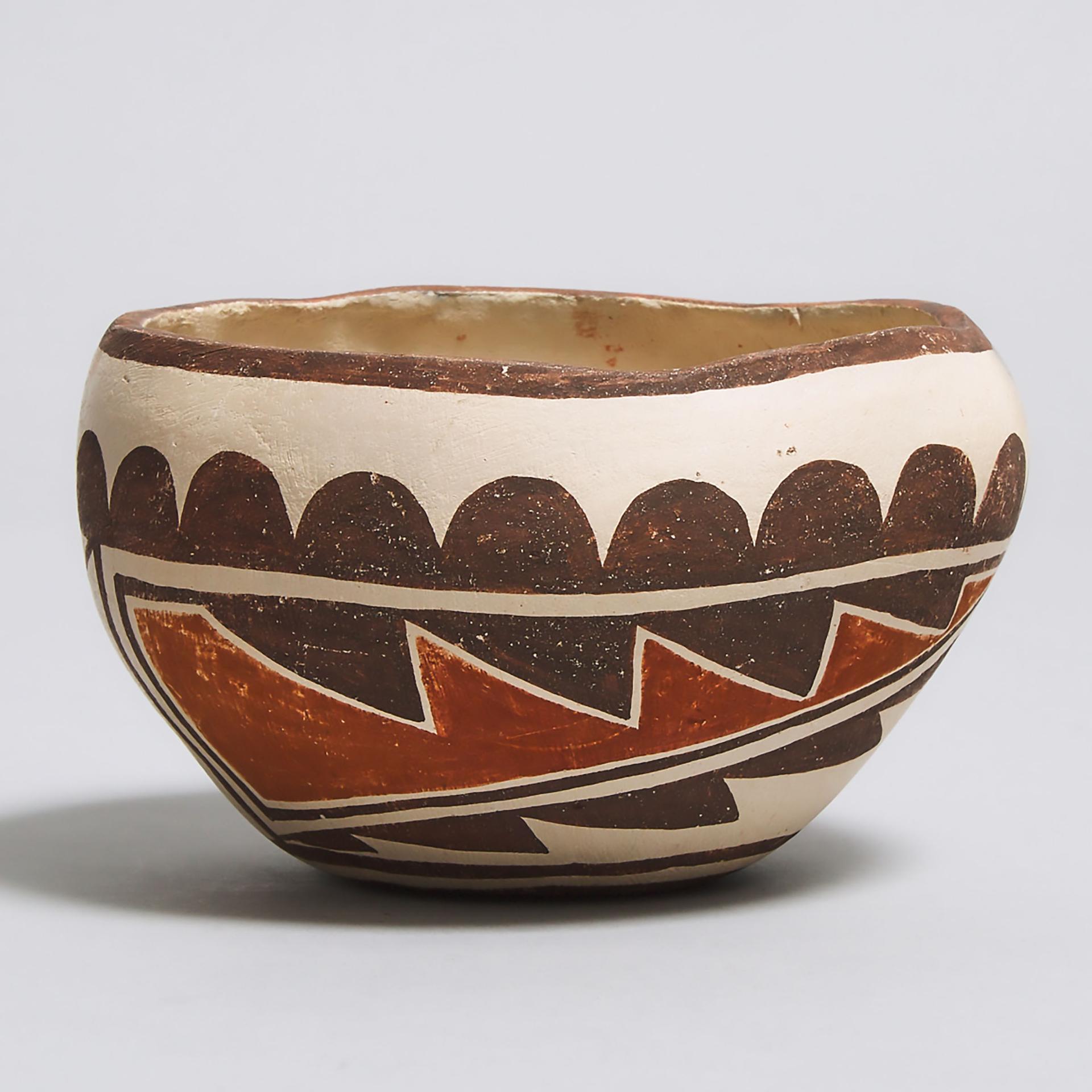 Josephine Nahohai (1912-2007) - Zuni Pueblo Coiled Pottery Bowl, 1970