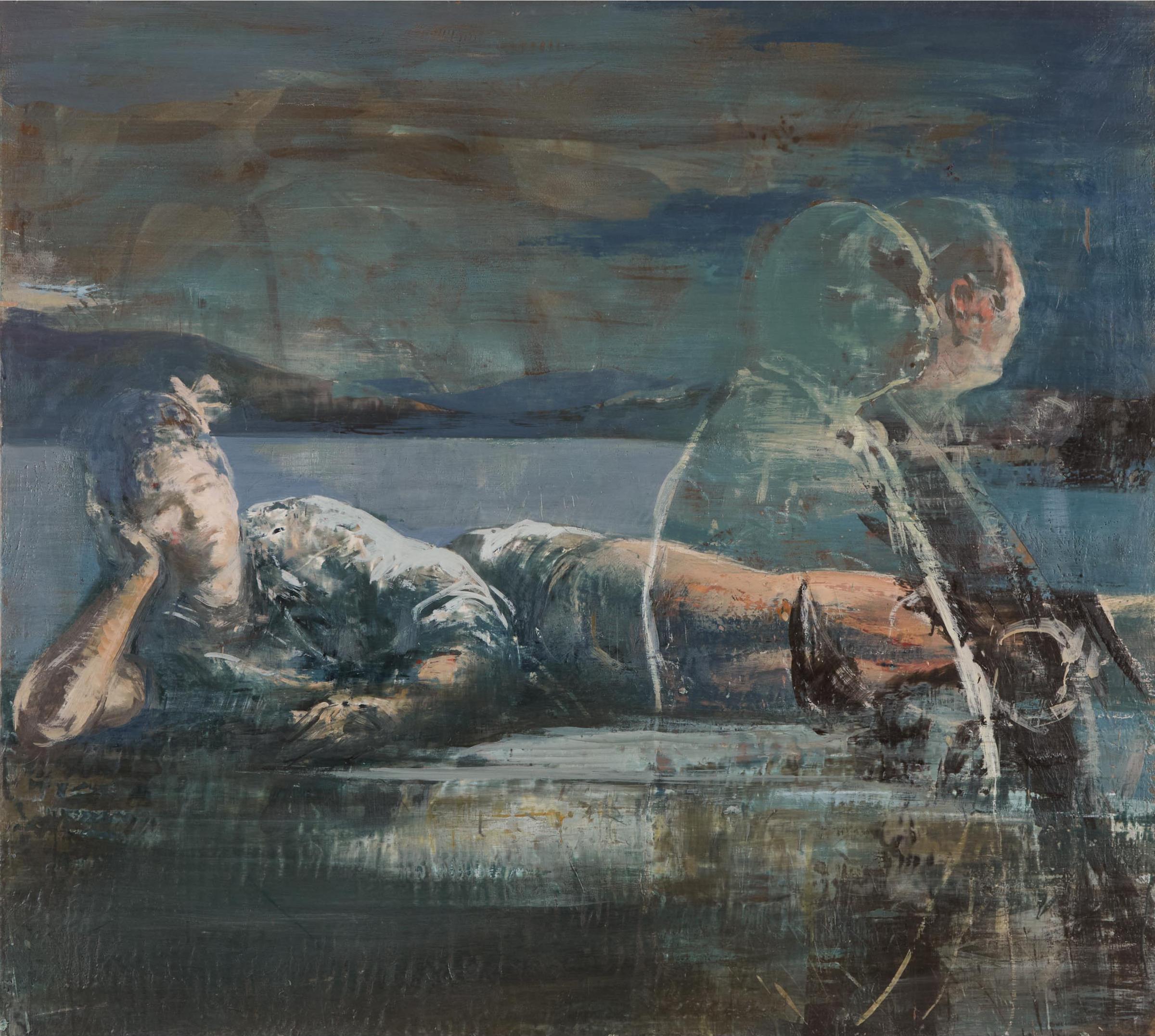 Tony Scherman (1950-2023) - Untitled (Reclining Figure), 1988