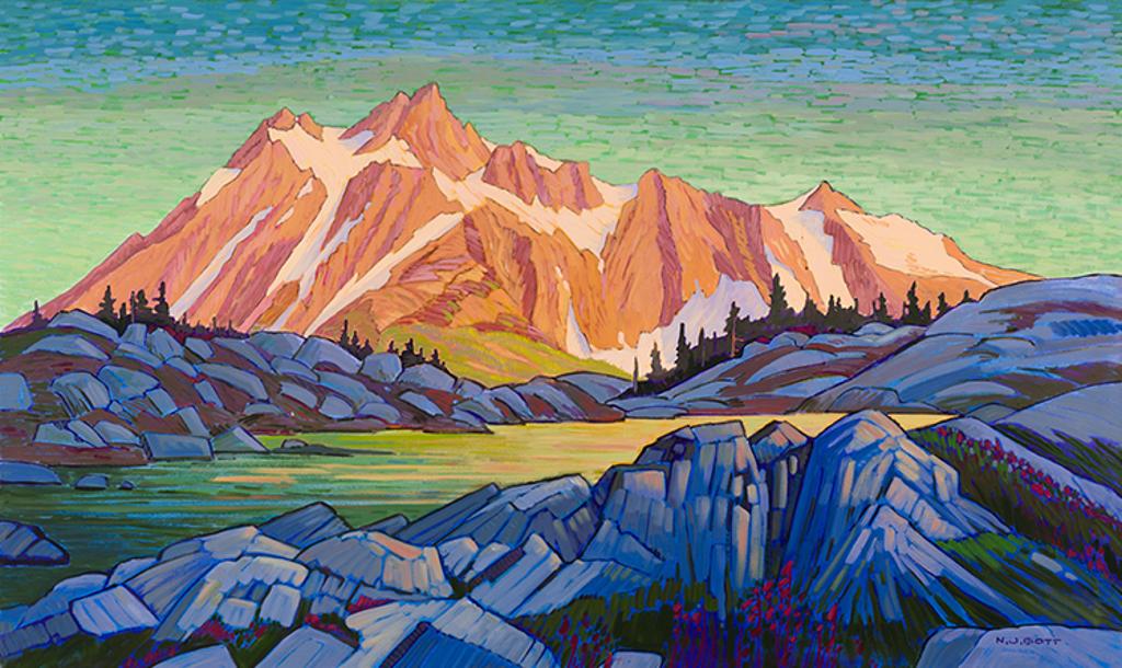 Nicholas Johannes Bott (1941-2021) - Shuksan Mountain Lagoon