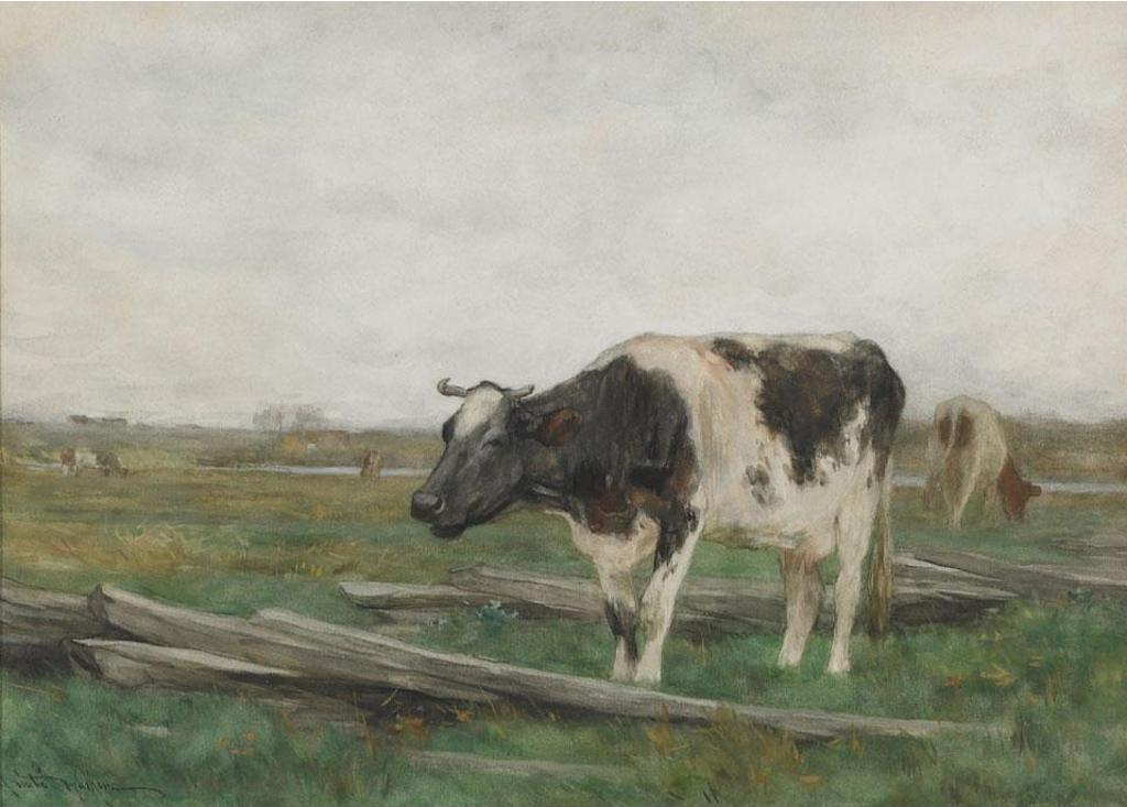 Horatio Walker (1858-1938) - Cattle Grazing