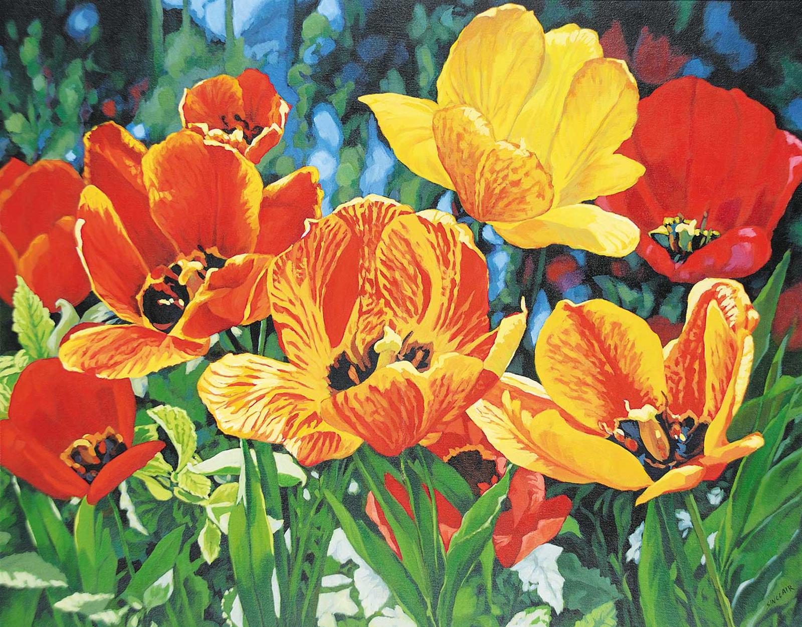 Deborah Lougheed Sinclair (1953) - Elizabeth's Tulips