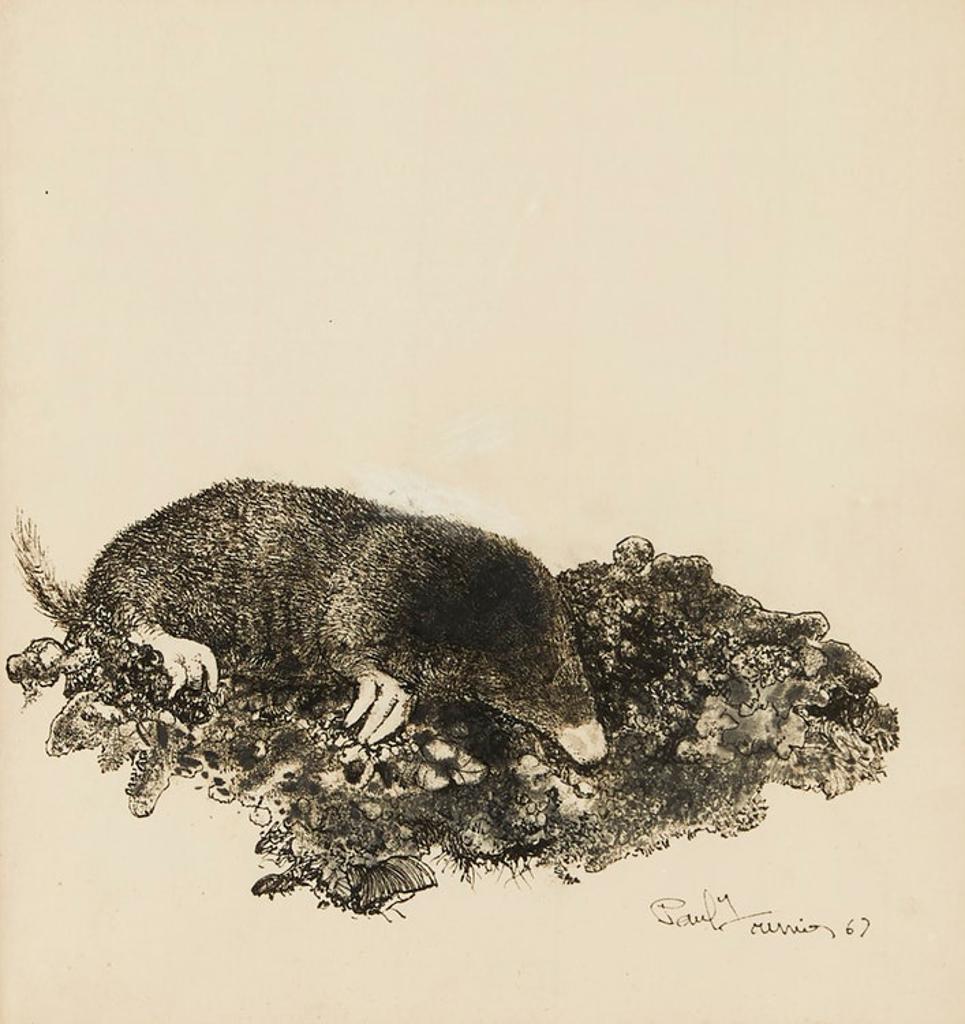 Richard (Dick) Ferrier (1929-2002) - Mole Burrowing