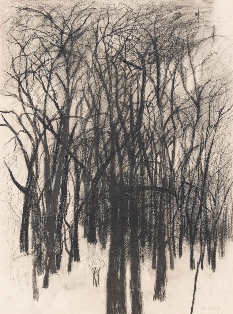 Molly Joan Lamb Bobak (1922-2014) - Forest Landscape