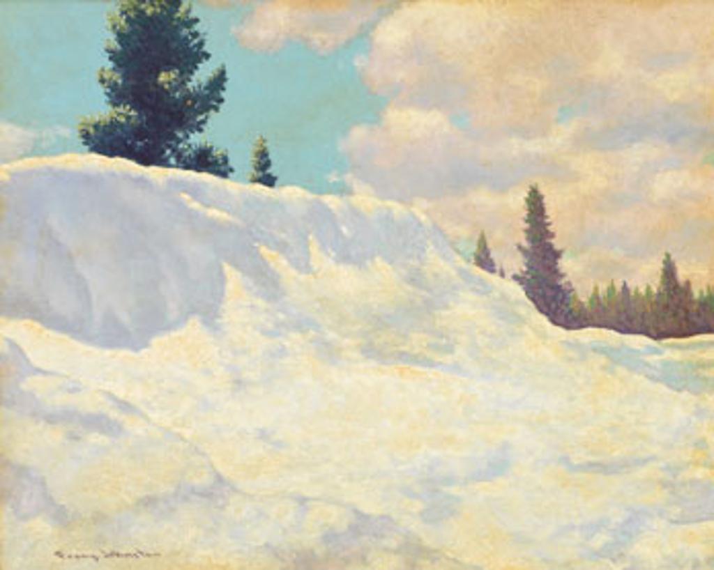 Frank (Franz) Hans Johnston (1888-1949) - Snow in the North (Ont.)