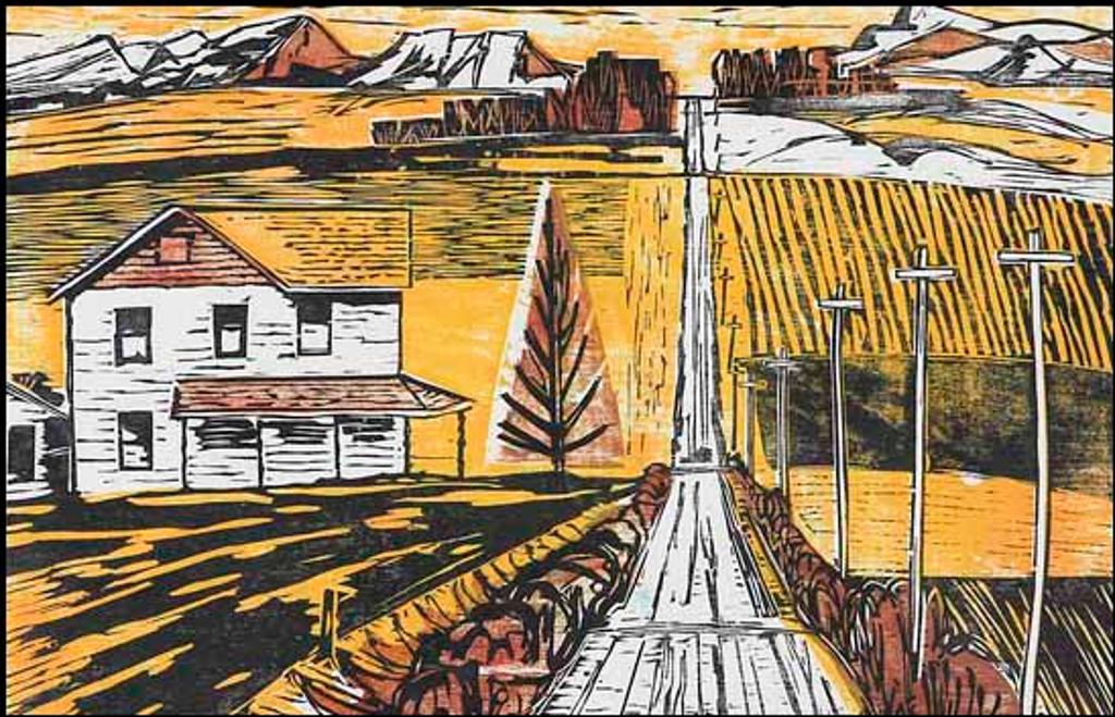 George James Angliss (1921-1991) - Road to the Mountains (00907/2013-396)