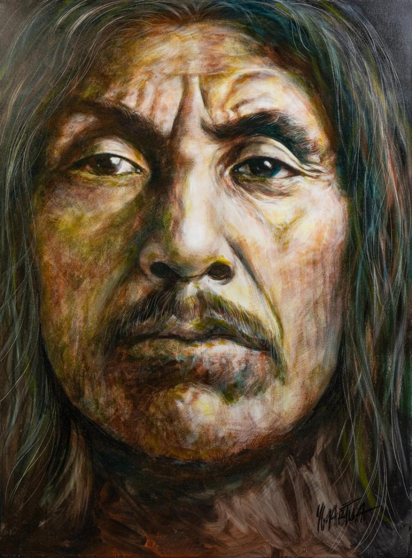 Paul Ygartua (1945) - Portrait of an Indian Chief