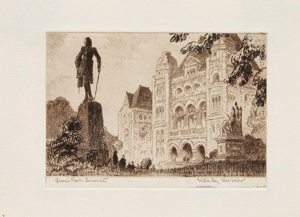 Stanley Francis Turner (1883-1953) - A Selection of Eight Works depicting Toronto