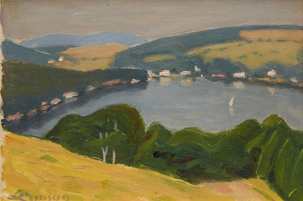 John Goodwin Lyman (1886-1967) - Lake Massawippi (circa 1947)