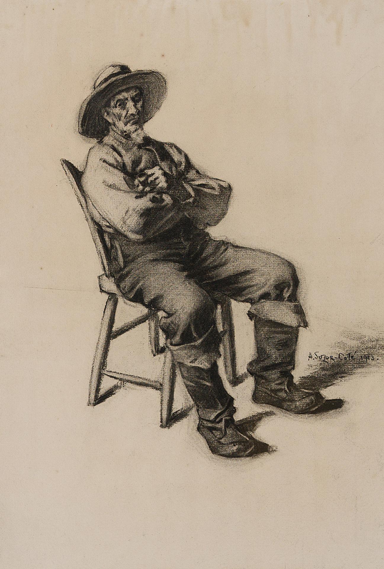 Marc-Aurèle de Foy Suzor-Coté (1869-1937) - Portrait of Joseph Verville