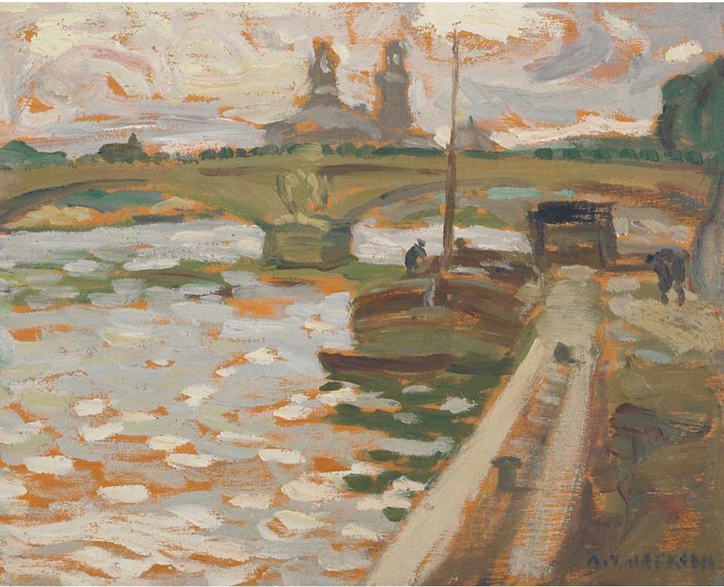 Alexander Young (A. Y.) Jackson (1882-1974) - Pont Des Invalides