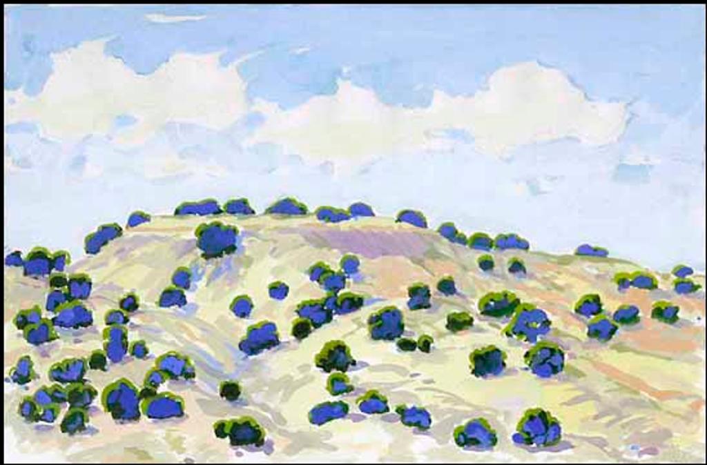 Brian Kelley (1946) - Hilltop and Clouds (00787/2013-350)