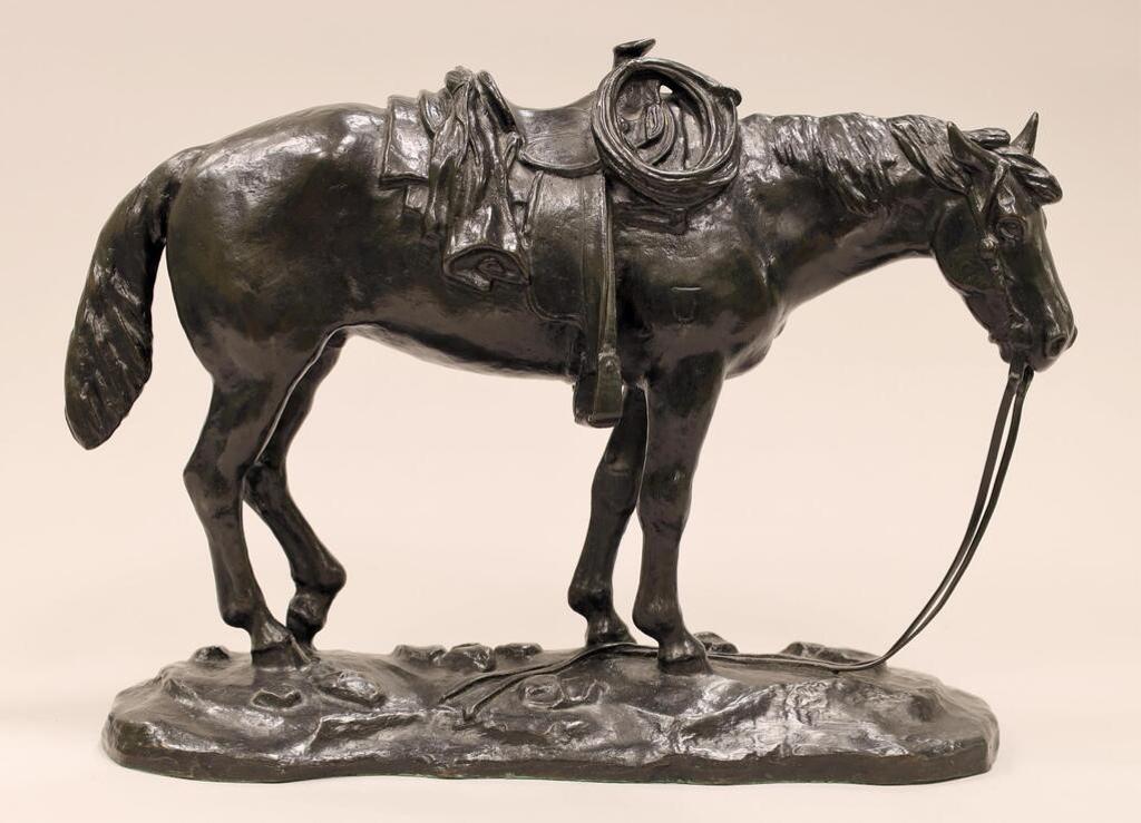 Charles A. (Charlie) Beil (1894-1976) - Saddled Horse