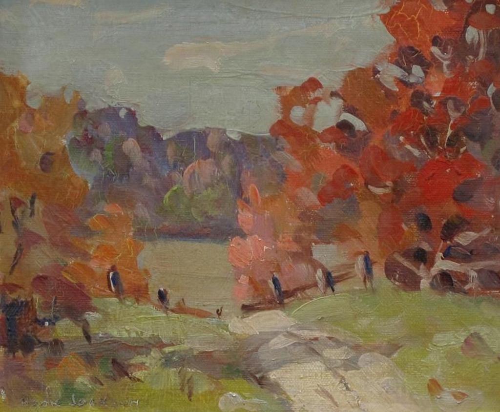 Erna Nook Jackson (1886) - Autumn Trees