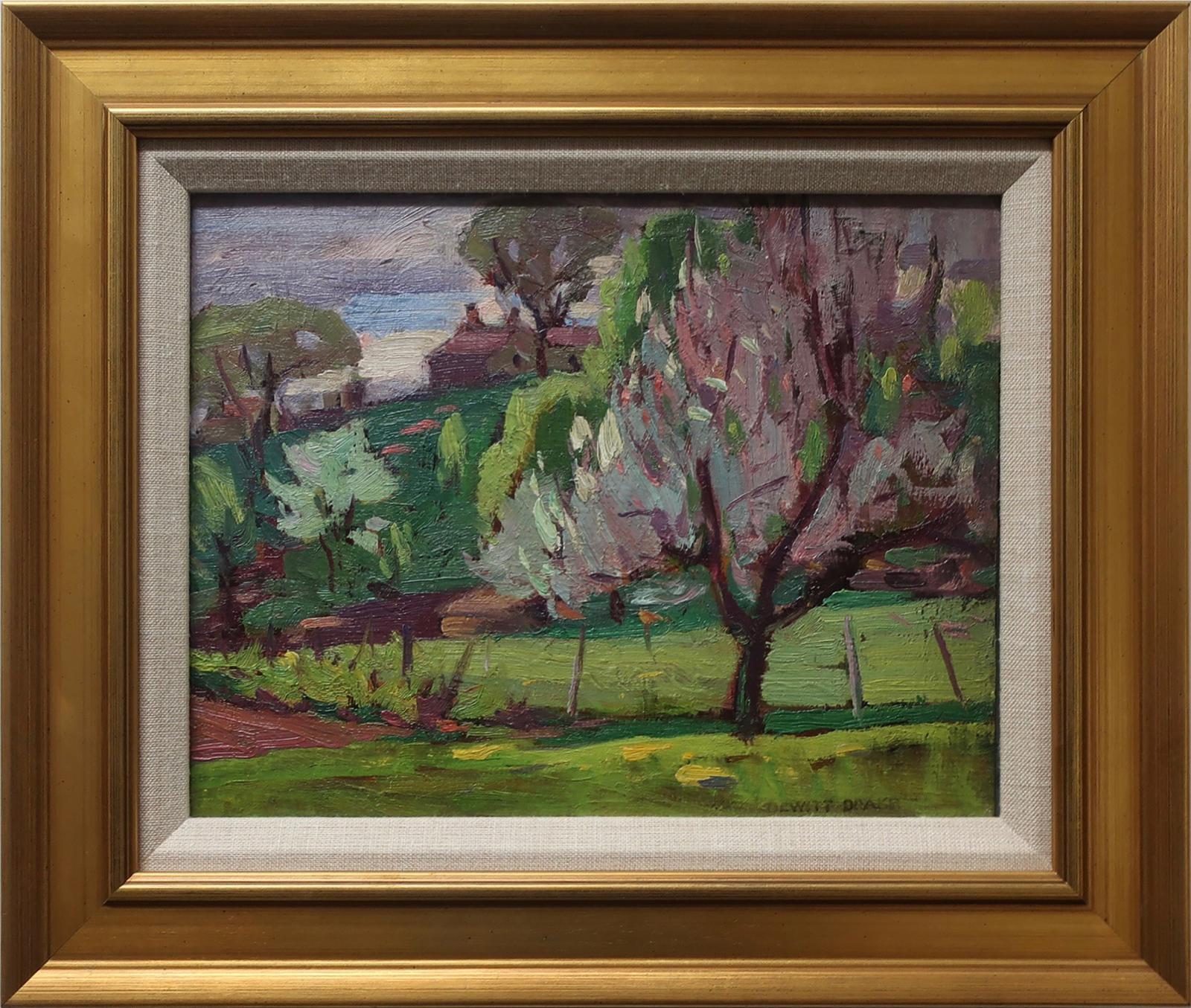 Dewitt Drake (1884-1979) - Flowering Fruit Trees